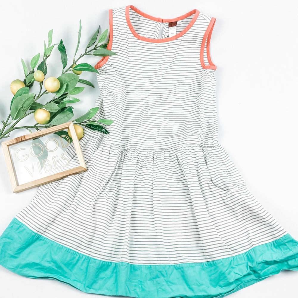 🍋 TEA COLLECTION Girls Stripe Dress 🍋